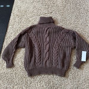 Benda Bishop Sleeve Turtleneck Goodnight Macaroon Sweater